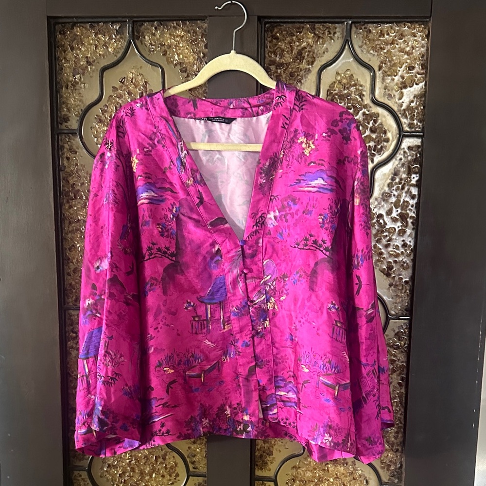 Vibrant Pink Women's Top